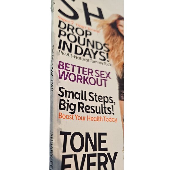 Shape Magazine Jan Feb 2014 Petra Nemcova Weight Loss Workouts Recipes Health - Picture 3 of 8